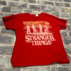 Stranger Things shirt, kids size M